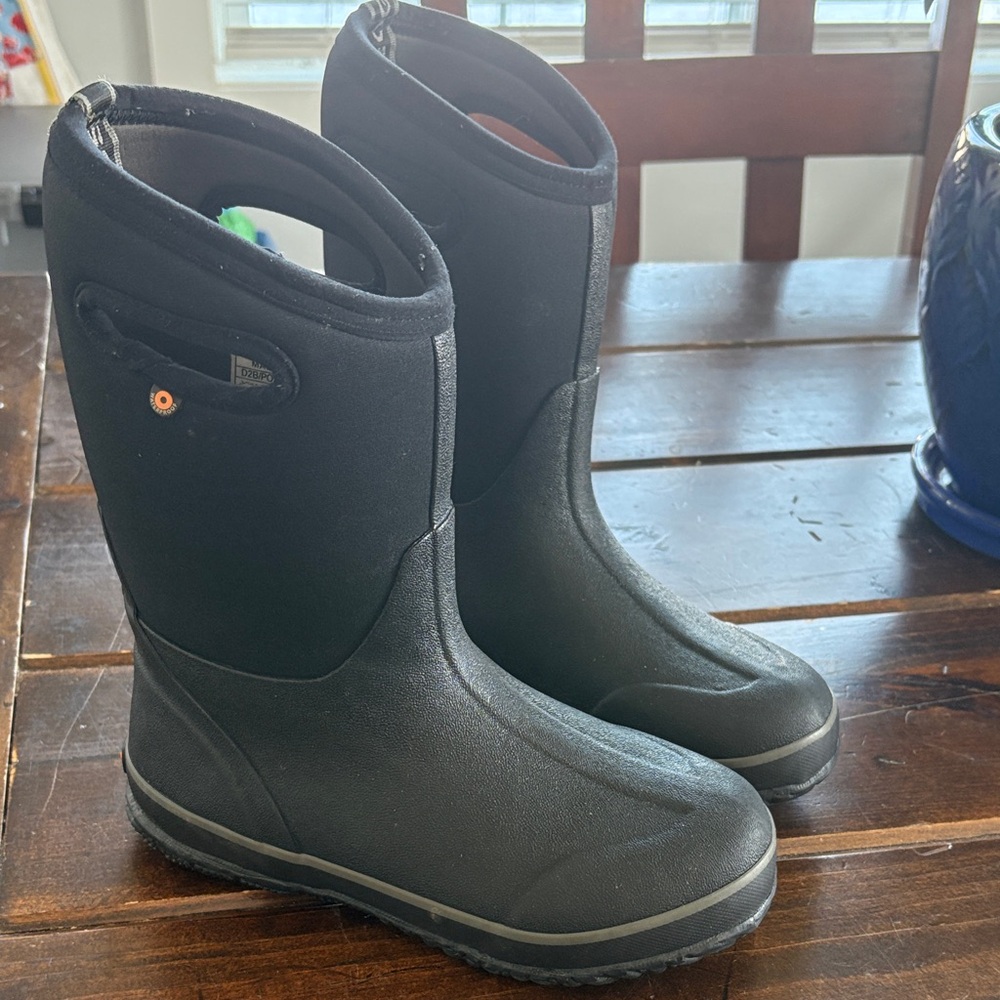 Bogs Black Waterproof Boots